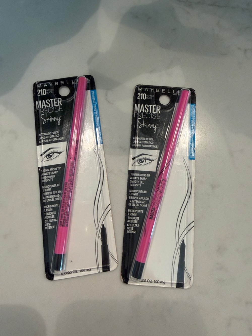 Maybelline Master Precise Skinny Automatic Eyeliner Pencil - #210 Defining Blk.